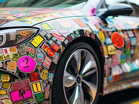 汽车贴纸,个性化装饰的艺术与魅力