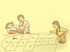 跳房子游戏,重温童年时光的欢乐记忆