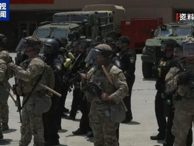 美国民警卫队在波特兰进行应对内乱训练