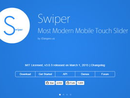 swiper,打造极致滑动体验的瑞士军刀级库