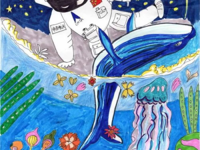 7一9岁儿童画,7-9岁儿童绘画作品赏析