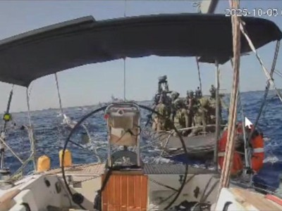 “全球坚韧船队”最后一艘船遭以色列海军拦截