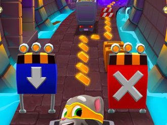 汤姆猫跑酷,挑战极限，勇闯难关